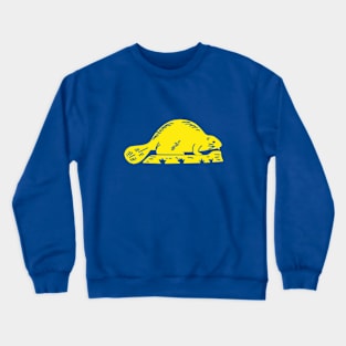 Flag of Oregon - Just The Beaver Crewneck Sweatshirt